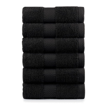 Terry Cotton Think Hand Towels - 660 Gsm Set of 6